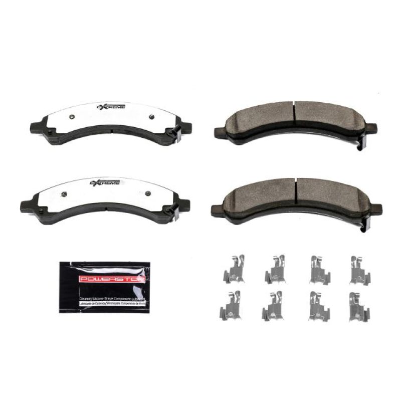 Power Stop 03-09 Chevrolet Express 3500 Rear Z36 Truck & Tow Brake Pads w/Hardware