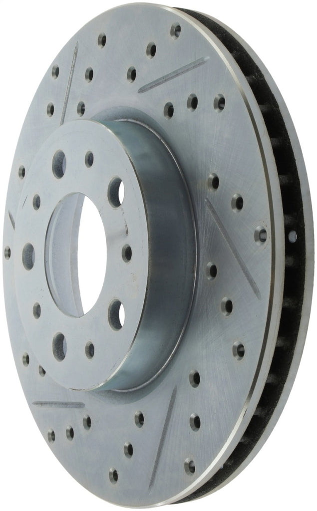 StopTech Select Sport Drilled & Slotted Rotor - Front Left