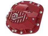 aFe Pro Series Front Differential Cover Red 2018+ Jeep Wrangler (JL) V6 3.6L (Dana M186)