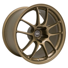 Load image into Gallery viewer, Enkei PF01 18x10.5 5x114.3 15mm Offset 75mm Bore Titanium Gold Wheel