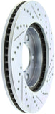 StopTech Select Sport Drilled & Slotted Rotor - Front Left