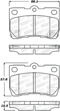 Load image into Gallery viewer, StopTech Sport Brake Pads w/Shims and Hardware - Rear