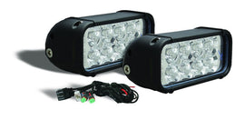 Iron Cross 5.5in LED XMITTER Light Pair w/Wiring Harness for RS Bumper