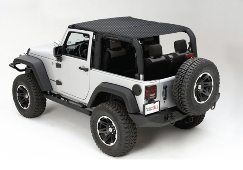 Rugged Ridge Mesh Island Top 10-18 Jeep Wrangler JK