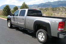 Load image into Gallery viewer, N-Fab Nerf Step 07-10 Chevy-GMC 2500/3500 Crew Cab 8ft Bed - Gloss Black - Bed Access - 3in