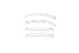 AVS 20-22 Toyota Tacoma Double Cab Low Profile Color Match Ventvisors 4pc - Super White