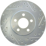 StopTech Select Sport Drilled & Slotted Rotor - Front Right
