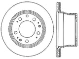 StopTech 90-94 Porsche 911 Carrera 2 (Exc Turbo/Turbo Look/2S Drilled Right Rear Rotor