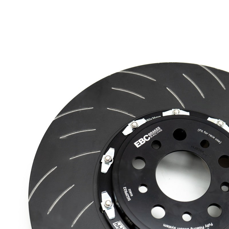 EBC Racing 2021+ BMW M3/M4 (G80/G82/G87) (w/o Carbon Ceramic Brakes) 2 Piece SG Racing Front Rotors - GTR Auto