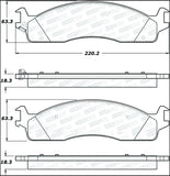 StopTech Street Select Brake Pads