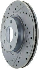 Load image into Gallery viewer, StopTech Select Sport 12-13 Mazda 3 SportStop Slotted &amp; Drilled Front Right Rotor
