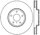 StopTech 06-18 Nissan Maxima SportStop Cryo Slotted & Drilled Front Left Rotor