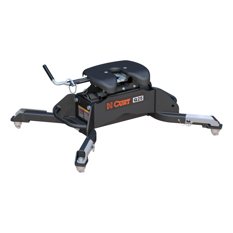 Curt Q25 5th Wheel Hitch w/Ram Puck System Legs