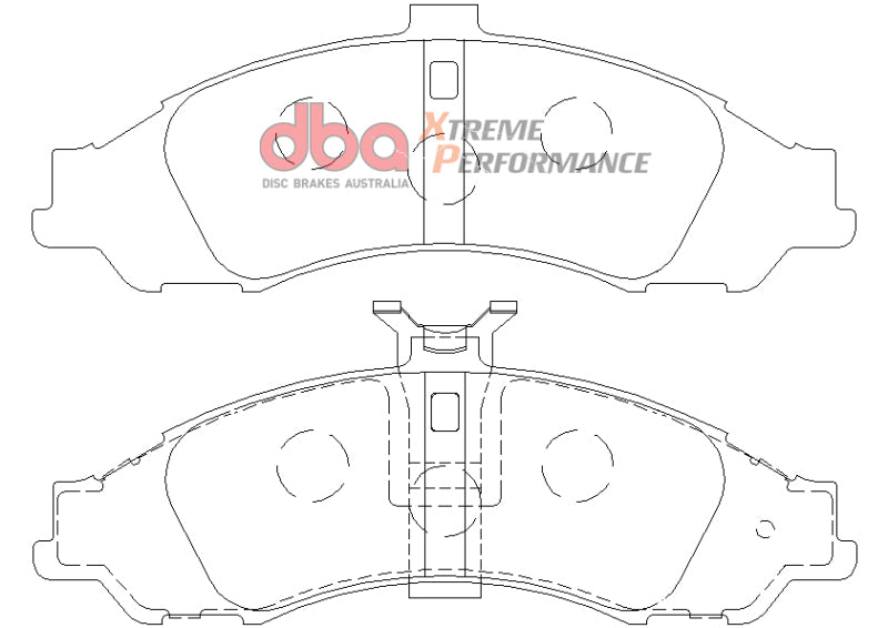 DBA 04 Pontiac GTO XP650 Front Brake Pads