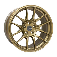 Load image into Gallery viewer, Enkei GTC02 18x10 5x112 32mm Offset 66.5mm Bore Titanium Gold Wheel