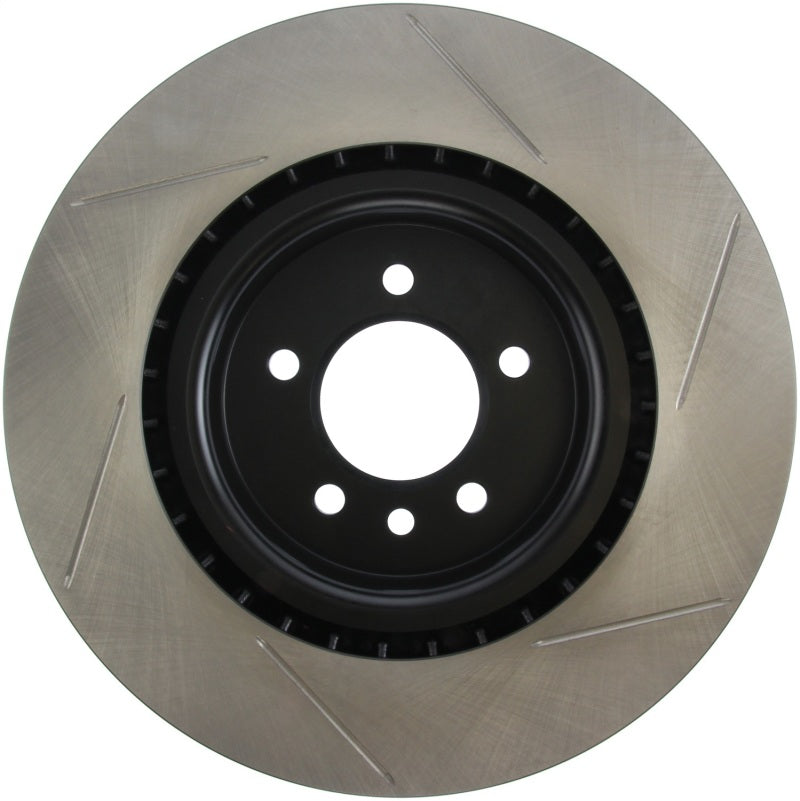 StopTech Power Slot 10-12 Land Rover LR4 / 06-09 Range Rover Sport S/C Right Front Slotted Rotor