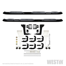 Westin 19-22 RAM 1500 CC 5ft7in. Bed (Excl. Classic) PRO TRAXX 5 W2W Oval Nerf Step Bars - Black - GTR Auto