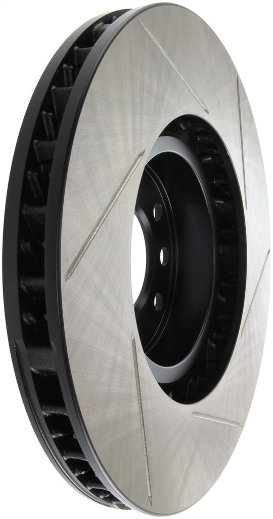 StopTech 11-14 Porsche Cayenne / 11-15 VW Touareg Front Right Slotted Sport Brake Rotor