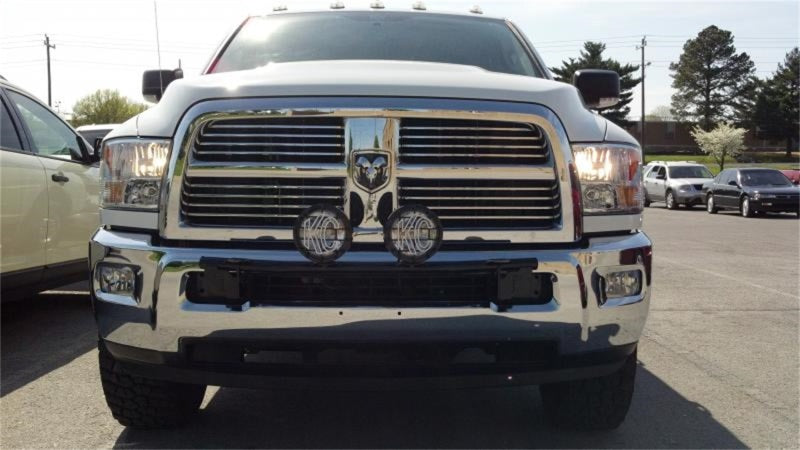 N-Fab Light Bar 10-17 Dodge Ram 2500/3500 - Gloss Black - Light Tabs