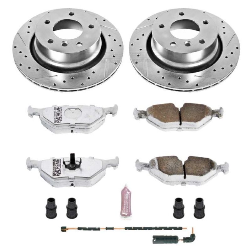 Power Stop 03-08 BMW Z4 Rear Z26 Street Warrior Brake Kit