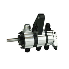 Load image into Gallery viewer, Moroso Tri Lobe Right Side Motor Plate Mount 3 Stage Fuel Pump Drive 1.200 Dry Sump Pump