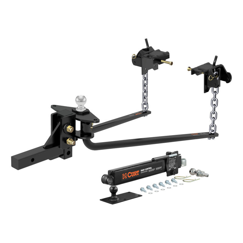 Curt MV Round Bar Weight Distribution Hitch (10000-14Klbs 31-3/16in Bars)