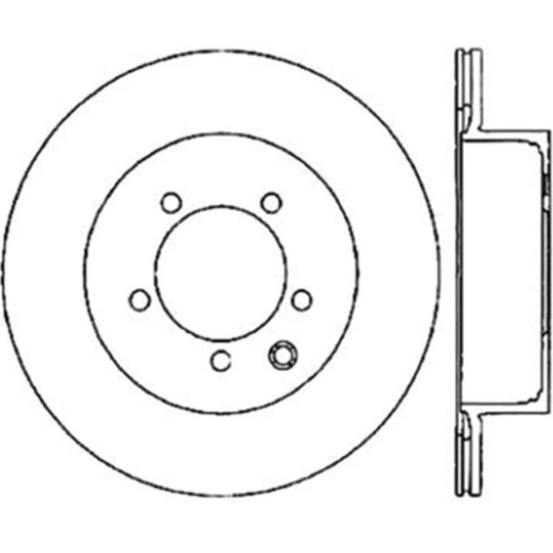 Stoptech 03-05 350Z / 03-04 G35 / 03-05 G35X Rear CRYO-STOP Rotor