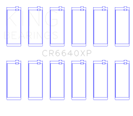 King Engine Bearings BMW M20/M50 2.0L/2.5L/2.7L Performance Rod Bearing Set - Size STD - GTR Auto