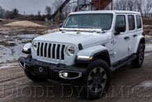 Load image into Gallery viewer, Diode Dynamics 18-21 Jeep JL Wrangler/Gladiator SS50 Hood LED Light Bar Kit - White Combo