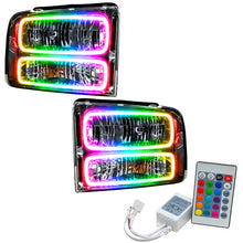 Load image into Gallery viewer, Oracle 05 Ford Excursion SMD HL - Chrome - ColorSHIFT w/ Simple Controller