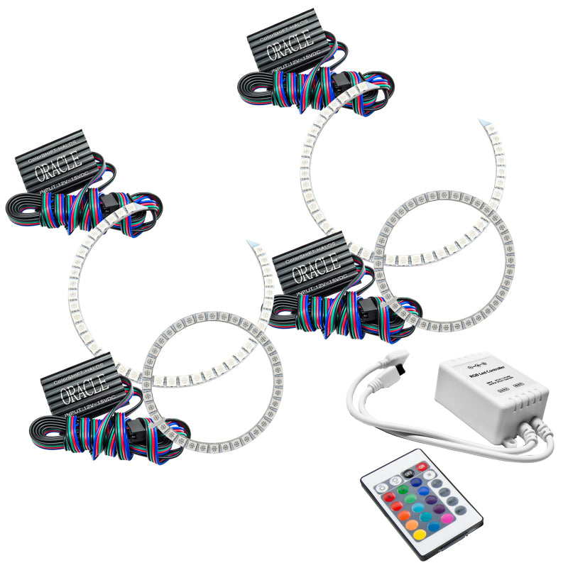 Oracle BMW 3 Series 06-11 Halo Kit - Projector - ColorSHIFT w/ Simple Controller - GTR Auto