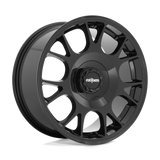 Rotiform R187 TUF-R Wheel 20x8.5 5x112/5x114.3 45 Offset - Gloss Black