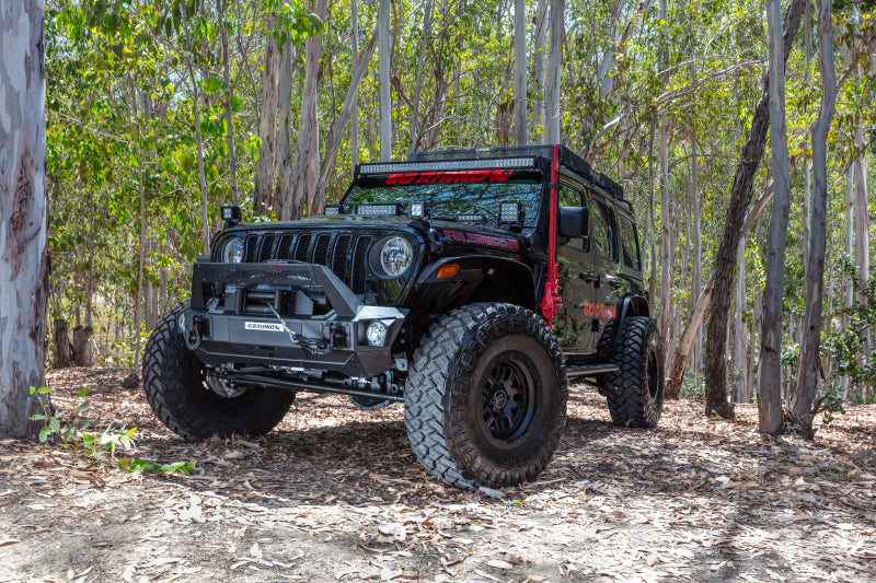 Go Rhino 07-20 Jeep Wrangler JL/JLU/JK/JKU/Gladiator JT Trailline 20 Light Mount Bar - GTR Auto