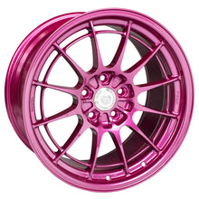 Load image into Gallery viewer, Enkei NT03+M 18x9.5 5x114.3 40mm Offset 72.6mm Bore Magenta Wheel (MOQ 40)