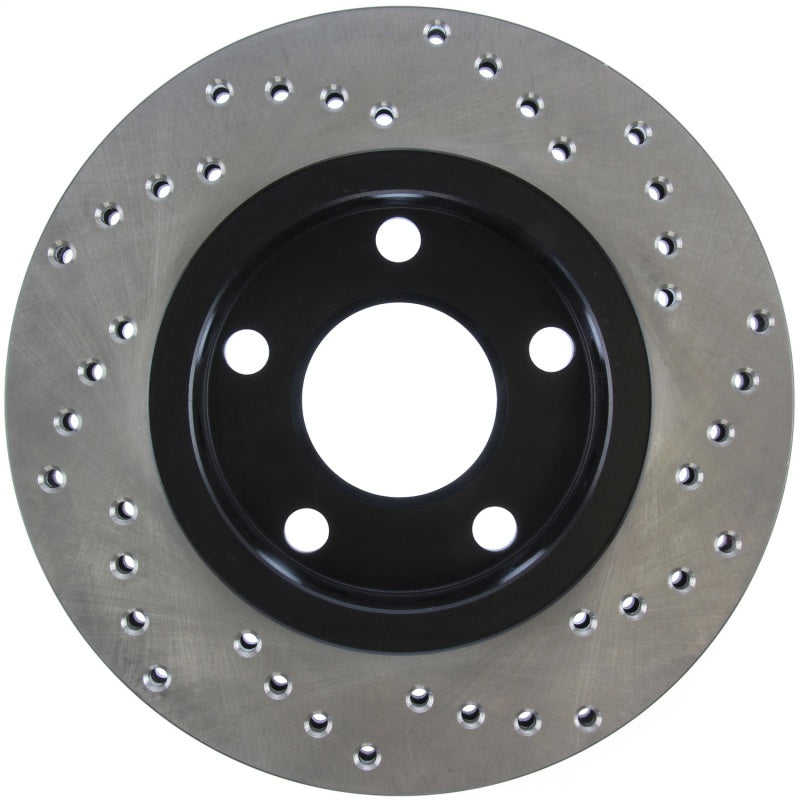 StopTech 2/99-02 Audi S4 Drilled Left Rear Rotor