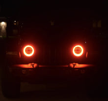 Load image into Gallery viewer, Oracle Jeep Wrangler JL/Gladiator JT LED Surface Mount Headlight Halo Kit - White