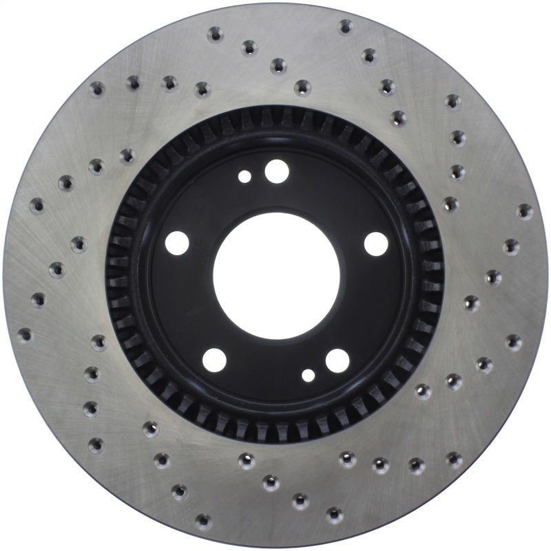 StopTech 03-08 Hyundai Tiburon / 06-09 Kia Optima Drilled Right Front Rotors
