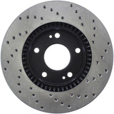 StopTech 03-08 Hyundai Tiburon / 06-09 Kia Optima Drilled Right Front Rotors