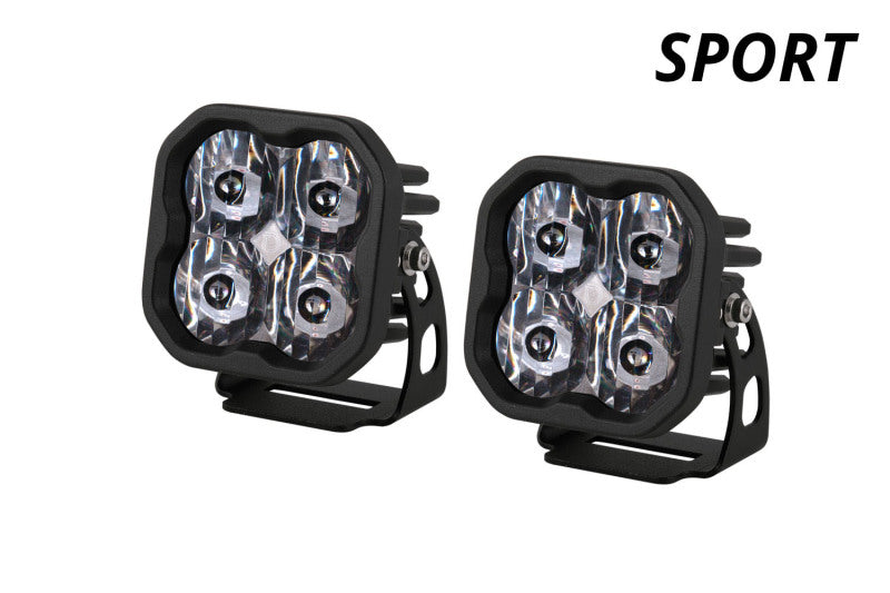 Diode Dynamics SS3 Sport WBL - White Spot Standard (Pair)