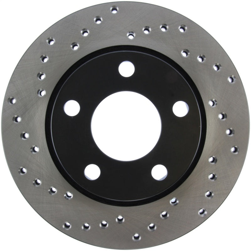 StopTech 2/99-02 Audi S4 Drilled Right Rear Rotor