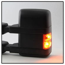 Load image into Gallery viewer, xTune Ford Superduty 08-15 L&amp;R Extendable Power Heated Adjust Mirror Amber MIR-FDSD08S-PW-AM-SET