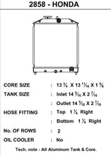 Load image into Gallery viewer, CSF 92-00 Honda Civic Radiator