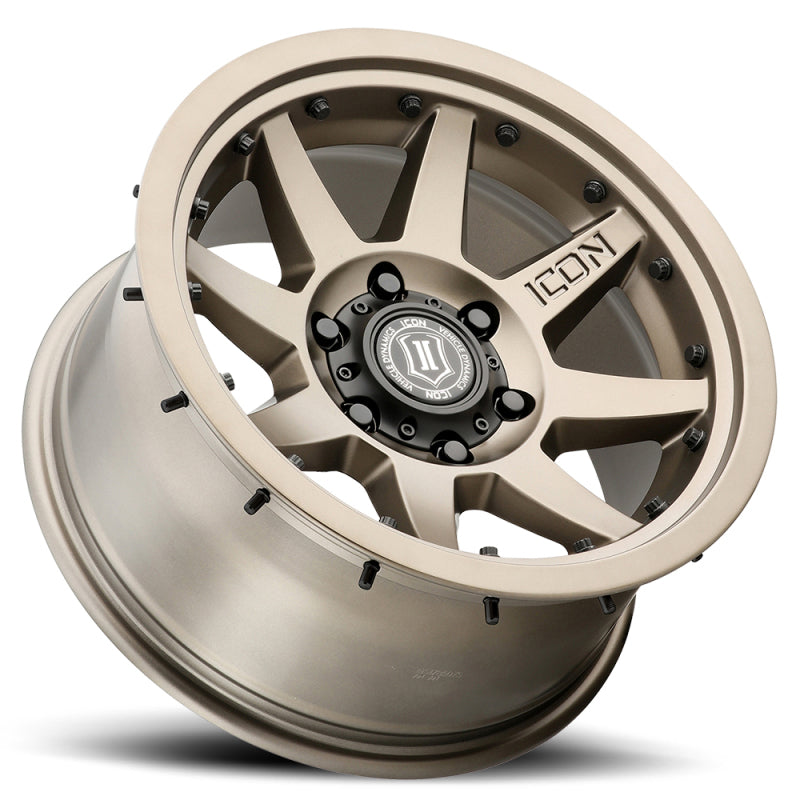 ICON Rebound Pro 17x8.5 6x5.5 25mm Offset 5.75in BS 93.1mm Bore Bronze Wheel