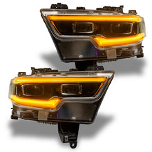 Load image into Gallery viewer, Oracle 19-21 RAM 1500 Projector LED Headlight DRL Kit - RGBW+A w/ RF Controller
