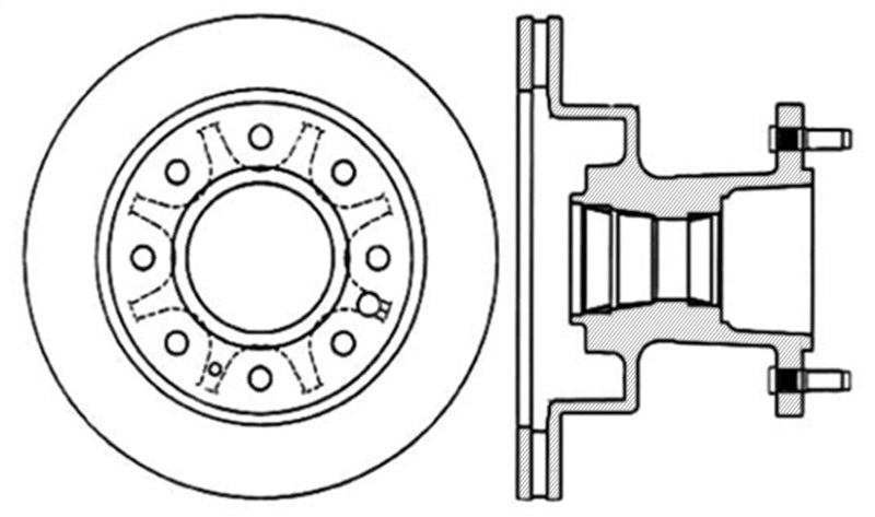 StopTech Slotted Sport Brake Rotor