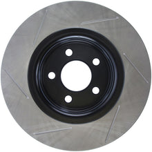 Load image into Gallery viewer, StopTech Power Slot 15-17 Mustang 3.7L w/o Performance Package Front Left Slotted Rotor