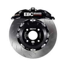 Load image into Gallery viewer, EBC Racing 15-21 Volkswagen GTI Mk7 Black Apollo-4 Calipers 355mm Rotors Front Big Brake Kit