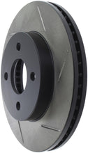 Load image into Gallery viewer, StopTech Power Slot 05-10 Chevrolet Cobalt / 05-09 Pontiac G5 /Saturn ION Front Left Slotted Rotors