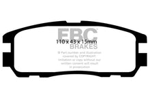 Load image into Gallery viewer, EBC 96-98 Acura SLX 3.2 Yellowstuff Rear Brake Pads