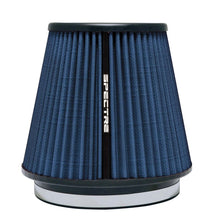 Load image into Gallery viewer, Spectre HPR Conical Air Filter 6in. Flange ID / 7.313in. Base OD / 7in. Tall - Blue